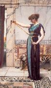 John William Godward A Pompeian Lady USA oil painting artist